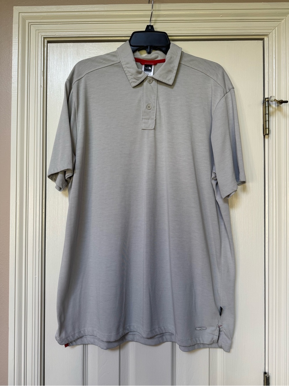 The North Face Men's Polo Shirt - Light Gray vapor wick XL